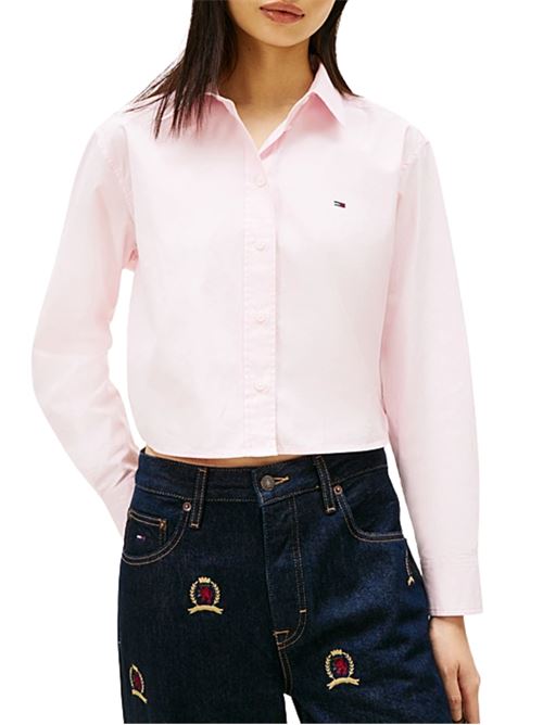 Camicia crop relaxed fit Tommy Jeans | DW0DW22078TOG